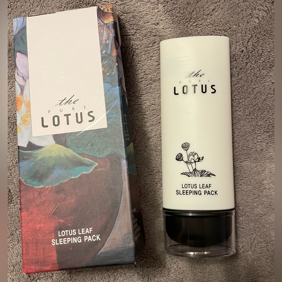 The Pure Lotus - Lotus Leaf Sleeping Pack Face Mask - NIB - Picture 6 of 8